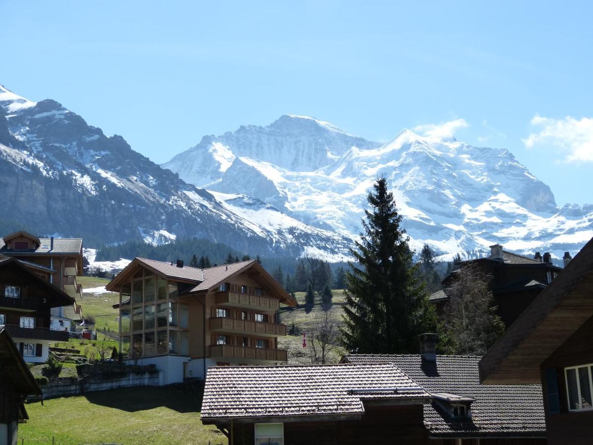 Chalet Bella Vista 4 Венген Экстерьер фото