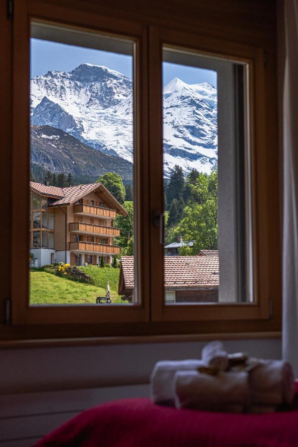 Chalet Bella Vista 4 Венген Экстерьер фото