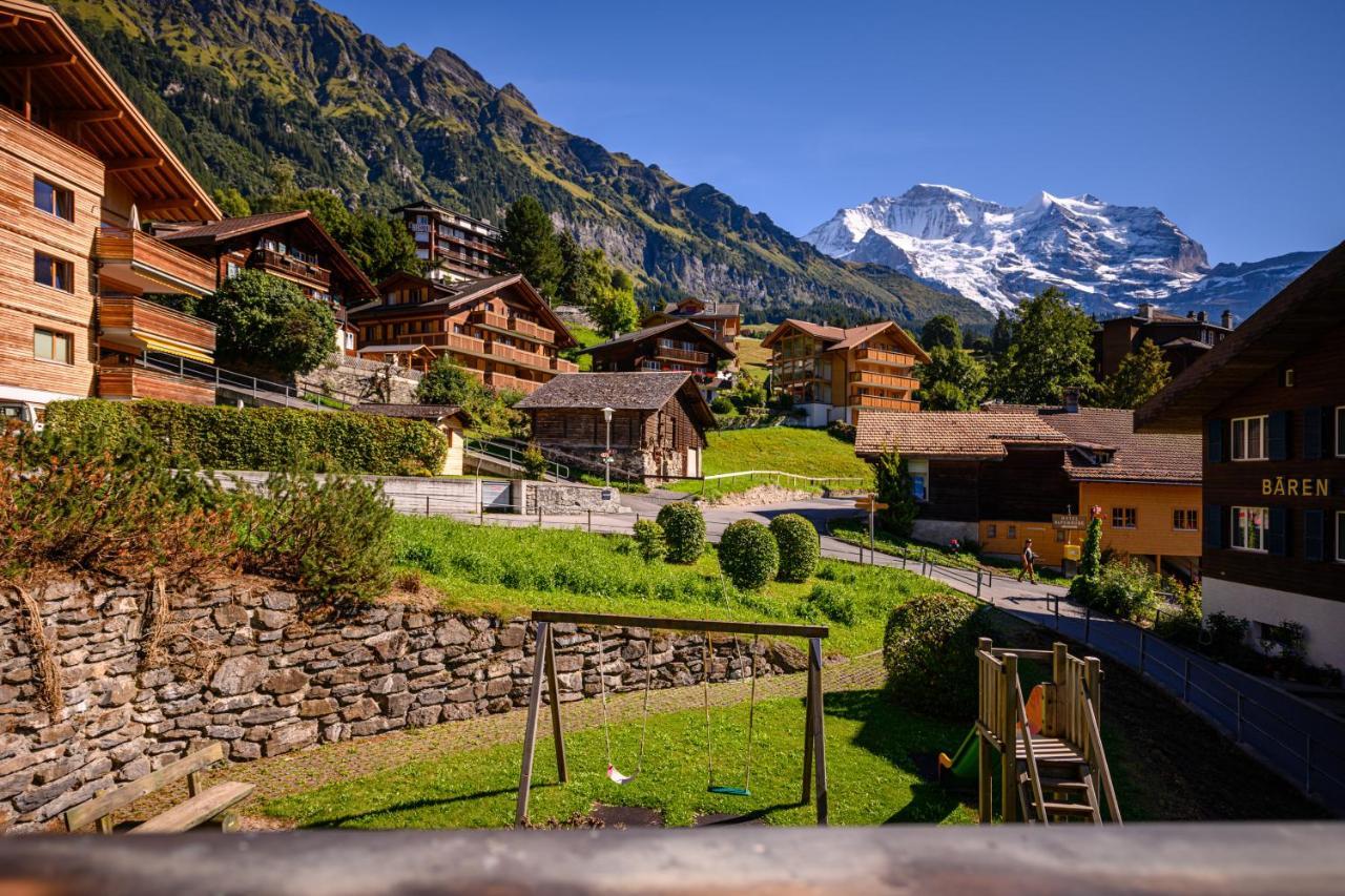 Chalet Bella Vista 4 Венген Экстерьер фото